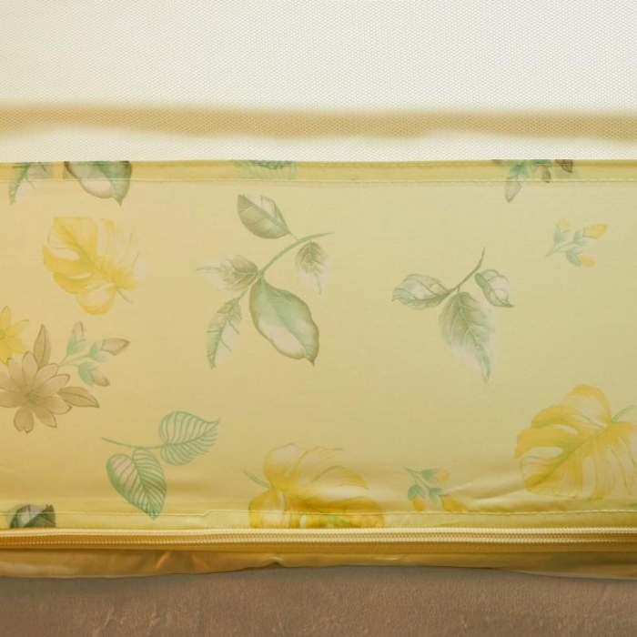 91家纺网 家纺一手货源 找家纺 梦尔佳蚊帐2020新款钢丝蚊帐 茶语花香黄