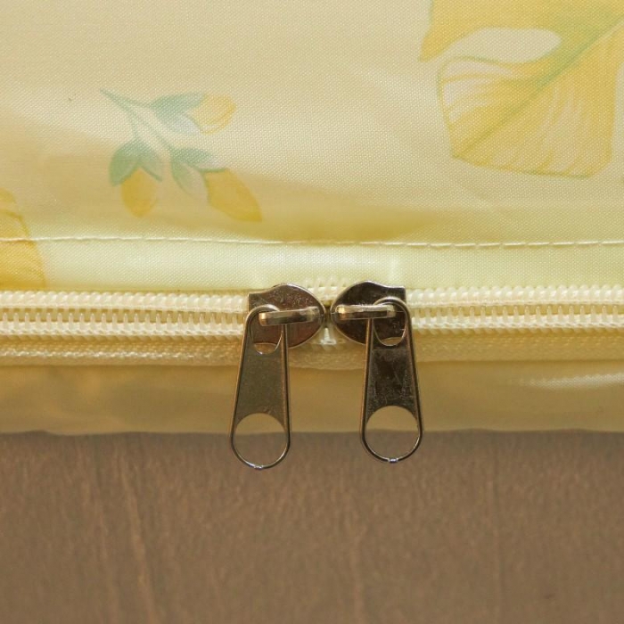 91家纺网 家纺一手货源 找家纺 梦尔佳蚊帐2020新款钢丝蚊帐 茶语花香黄