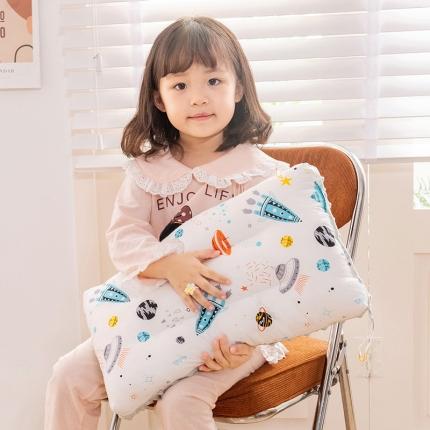 91家纺网 家纺一手货源 找家纺 （总）十九色 2022新款豆豆绒可水洗定型枕儿童枕芯