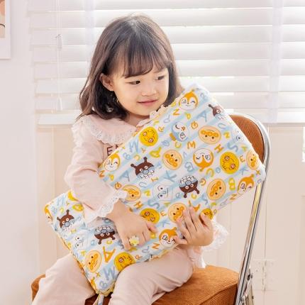 91家纺网 家纺一手货源 找家纺 （总）十九色 2022新款豆豆绒可水洗定型枕儿童枕芯