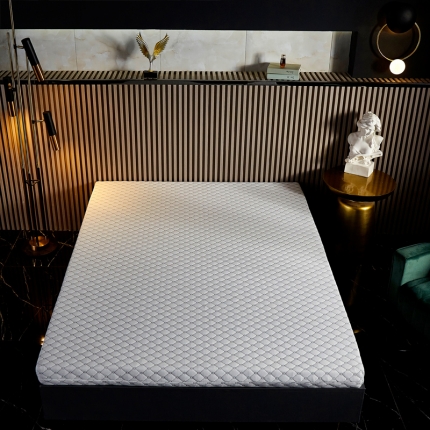 91家纺网 家纺一手货源 找家纺 乳胶床垫热卖新款(带内外套不起球，A品)可定做