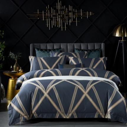 91家纺网 家纺一手货源 找家纺 （总）娇逸 2020新款100支全棉数码印花四件套