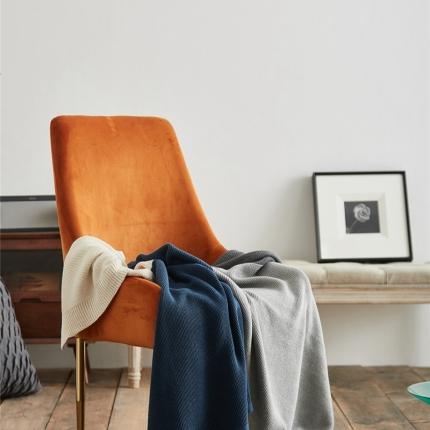 91家纺网 家纺一手货源 找家纺 （总）暖绵绵 新品上架若拉拼色针织线毯子盖毯软装搭毯