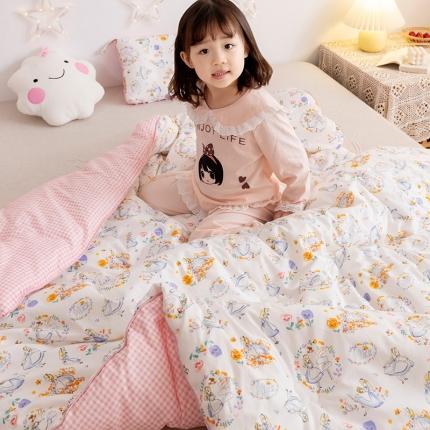 91家纺网 家纺一手货源 找家纺 （总）十九色 2022新款ins全棉儿童冬被