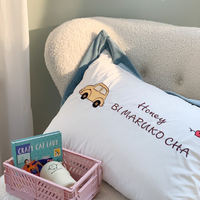 91家纺网 家纺一手货源 找家纺 星野 2020秋冬新款高克重宝宝绒四件套萌宠