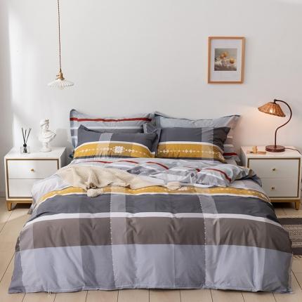 91家纺网 家纺一手货源 找家纺 （总）星期三 2020年秋冬新款全棉13372四件套（加老板微信有会员价）