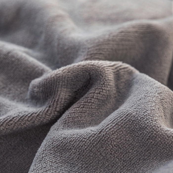 91家纺网 家纺一手货源 找家纺 棉生活 2020新款纯色多功能加厚牛奶绒贝贝绒被套毯 深灰