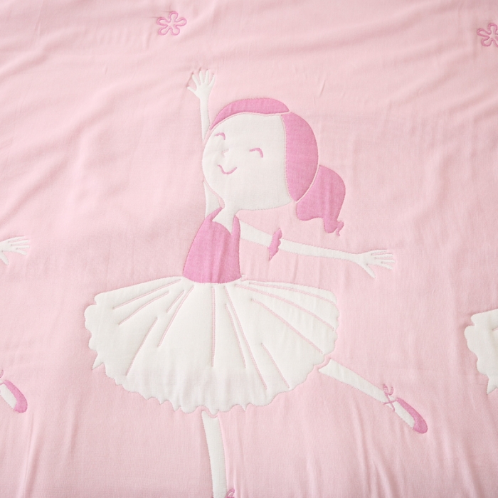 91家纺网 家纺一手货源 找家纺 （总）朴尔2020新款全棉十层纱布加厚儿童盖被毛巾被