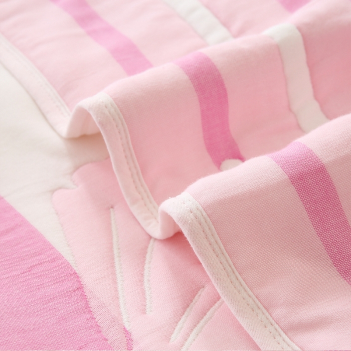 91家纺网 家纺一手货源 找家纺 （总）朴尔2020新款全棉十层纱布加厚儿童盖被毛巾被