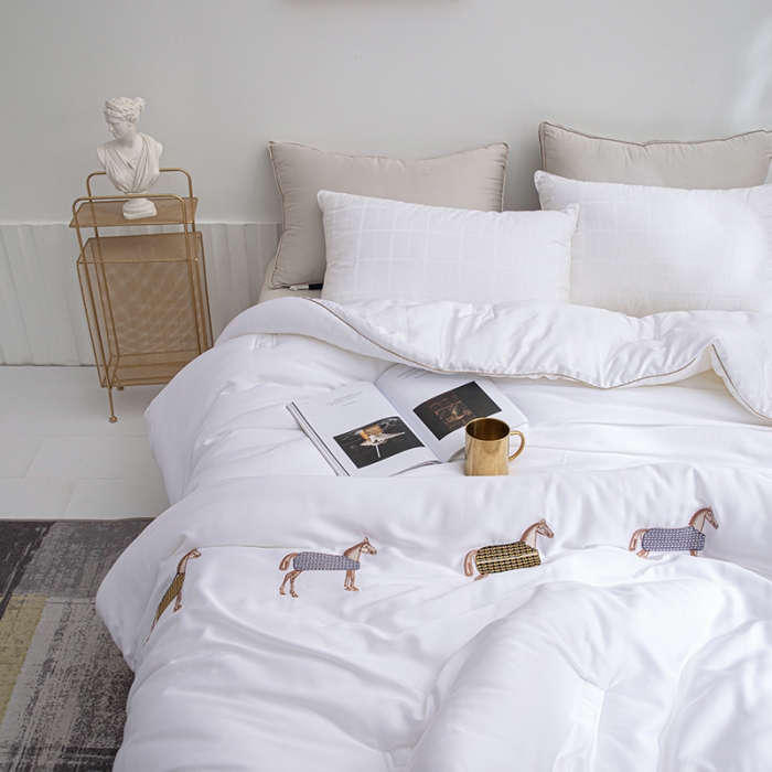 91家纺网 家纺一手货源 找家纺 （总）久典2020天丝莫代尔抗菌被艾马仕系列