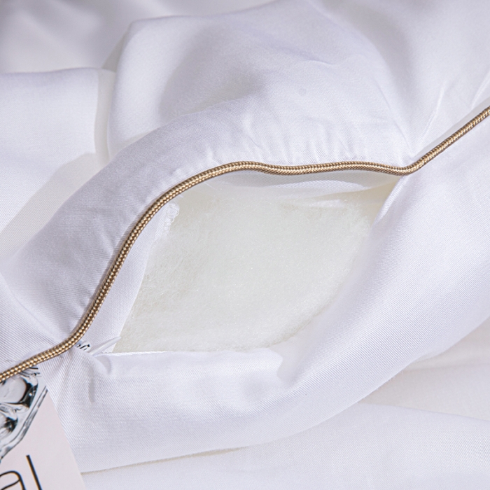 91家纺网 家纺一手货源 找家纺 久典2020天丝莫代尔抗菌被艾马仕系列 艾马仕-白