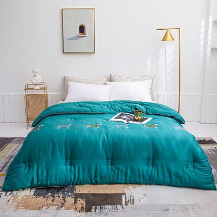 久典2020天丝莫代尔抗菌被艾马仕系列 艾马仕-绿