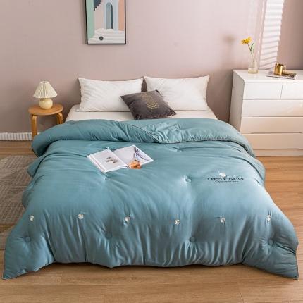 91家纺网 家纺一手货源 找家纺 （总）久典2020新款玻天丝莫代尔抗菌被小雏菊系列