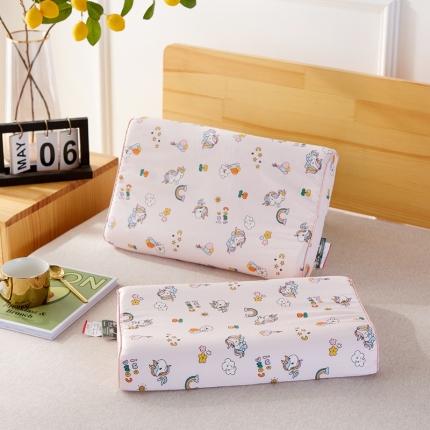 91家纺网 家纺一手货源 找家纺 萌番宝 2020潮款儿童乳胶枕 彩虹小马