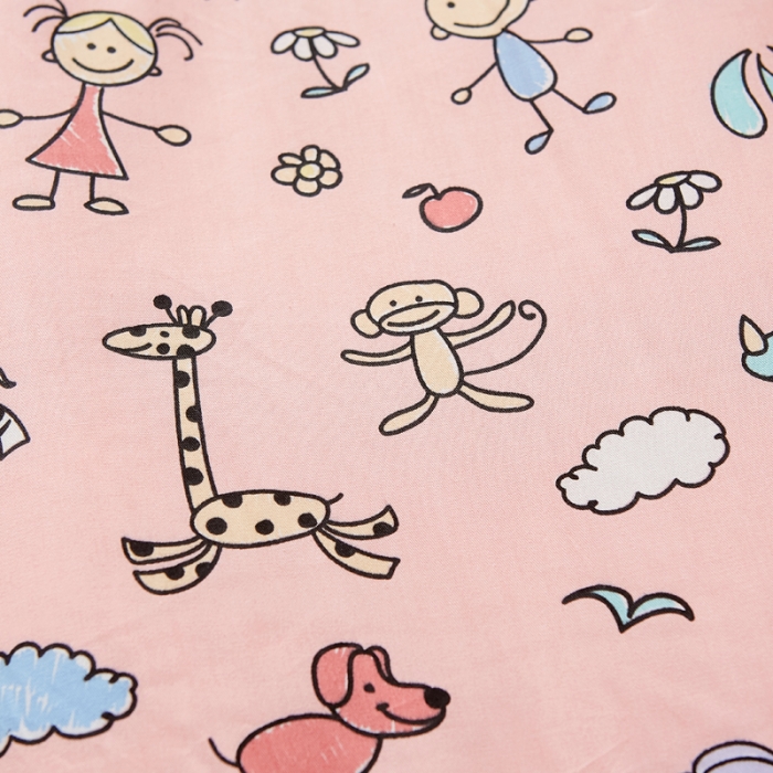 91家纺网 家纺一手货源 找家纺 萌番宝 2020潮款儿童乳胶枕 粉色童年