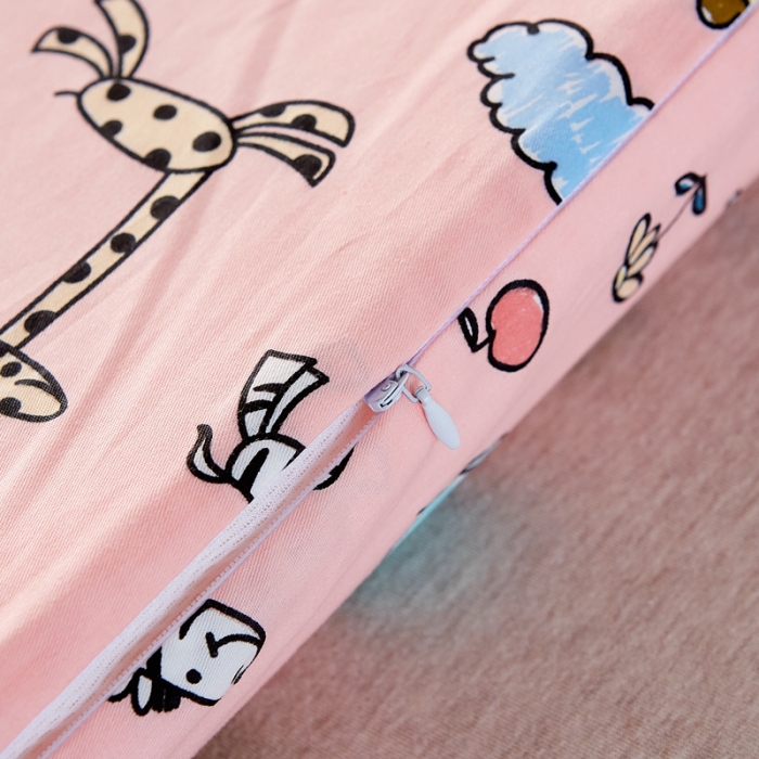 91家纺网 家纺一手货源 找家纺 萌番宝 2020潮款儿童乳胶枕 粉色童年