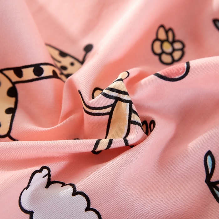 91家纺网 家纺一手货源 找家纺 萌番宝 2020潮款儿童乳胶枕 粉色童年