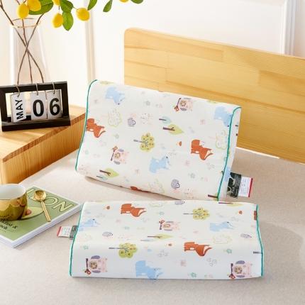 萌番宝 2020潮款儿童乳胶枕 森林乐园