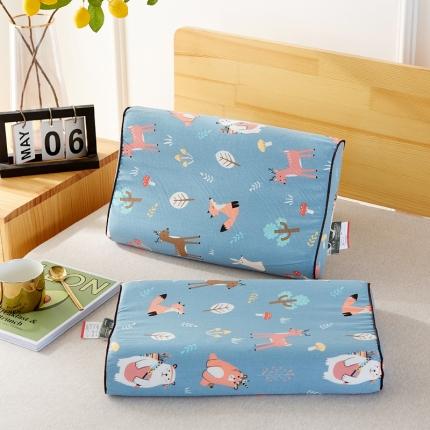 91家纺网 家纺一手货源 找家纺 萌番宝 2020潮款儿童乳胶枕 森林小鹿