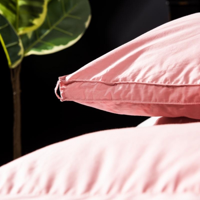 91家纺网 家纺一手货源 找家纺 圣梦莱120支全棉羽绒冬被凡是质量问题退货厂家承担费用橙红色