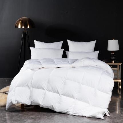 91家纺网 家纺一手货源 找家纺 （总）圣梦莱150支全棉真羽绒被加厚冬被立衬立体春秋被防钻绒（凡质量问题由商家承担）