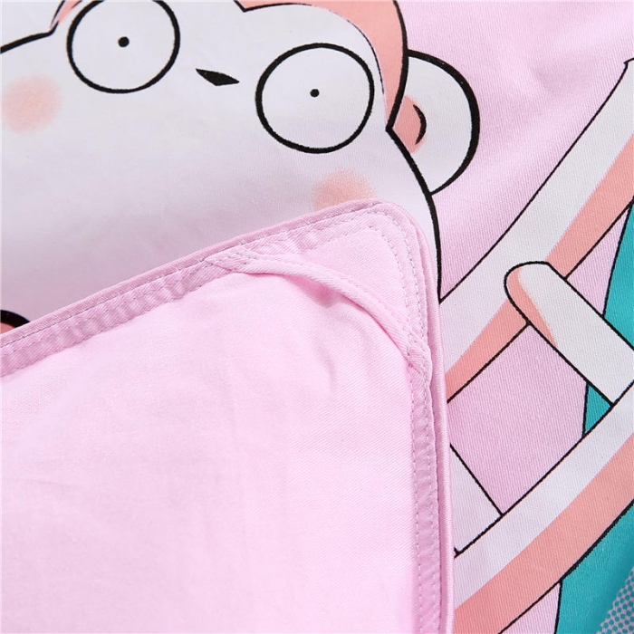 91家纺网 家纺一手货源 找家纺 圣梦莱儿童全棉羽绒冬被凡是质量问题退货厂家承担费用三只猴子