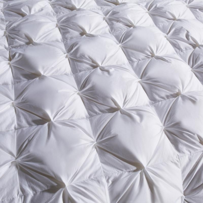 91家纺网 家纺一手货源 找家纺 圣梦莱柔赛丝扭花羽绒被芯冬被凡是质量问题退货厂家承担费用白色