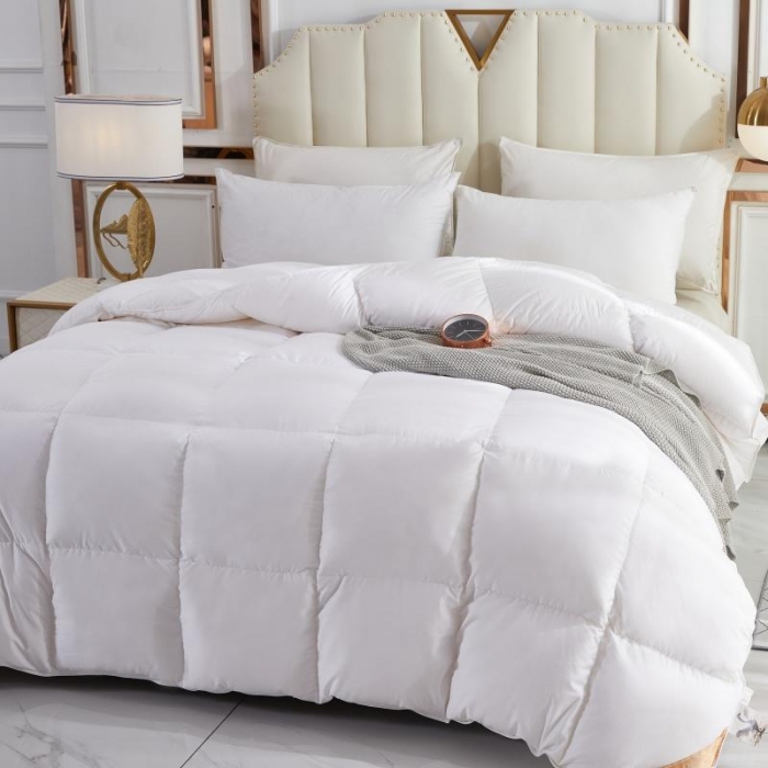 91家纺网 家纺一手货源 找家纺 圣梦莱柔赛丝羽绒被被芯冬被凡是质量问题退货厂家承担费用白