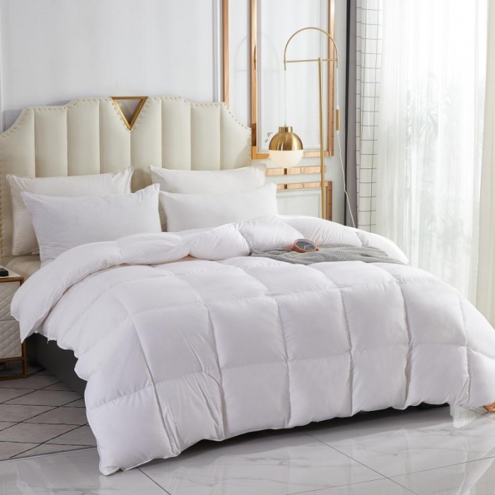 91家纺网 家纺一手货源 找家纺 圣梦莱柔赛丝羽绒被被芯冬被凡是质量问题退货厂家承担费用白