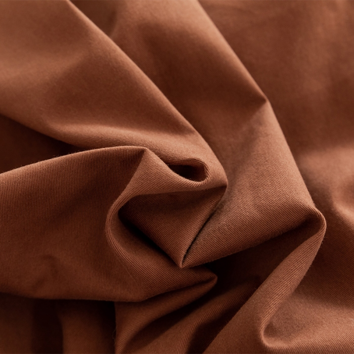 91家纺网 家纺一手货源 找家纺 窝米 2020新款40s纯色磨毛四件套花边系列 焦糖