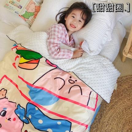 91家纺网 家纺一手货源 找家纺 （总）星期八 2020新款双面绒豆豆被