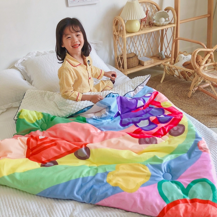 91家纺网 家纺一手货源 找家纺 （总）星期八 2020新款双面绒豆豆被