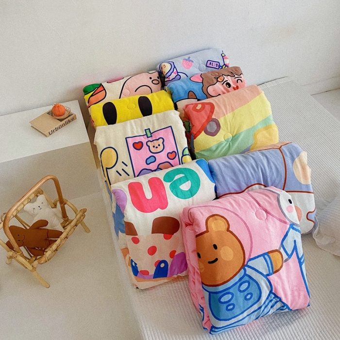 91家纺网 家纺一手货源 找家纺 （总）星期八 2020新款双面绒豆豆被