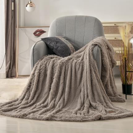 91家纺网 家纺一手货源 找家纺 （总）卡奥家纺 2021多功能双层超柔长毛毯空调毯毛绒被套