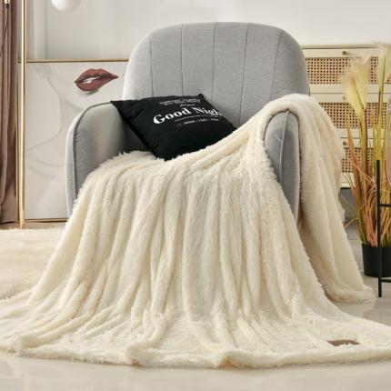 91家纺网 家纺一手货源 找家纺 （总）卡奥家纺 2021多功能双层超柔长毛毯空调毯毛绒被套