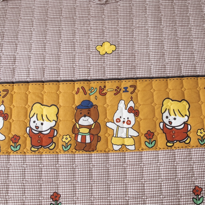 91家纺网 家纺一手货源 找家纺 纽缦 2020新款绒夹棉床裙 可可佳人浅咖