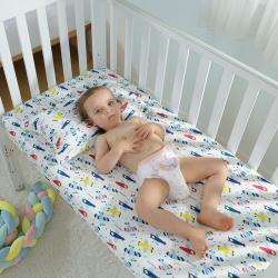 91家纺网 家纺一手货源 找家纺 总）A类儿童海绵可脱卸床垫婴儿宝宝午睡床褥拼接床套高密度海绵