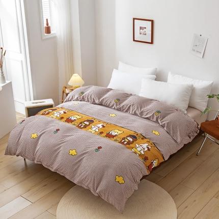 纽缦 2020新款单被套 可可佳人浅咖