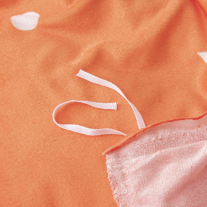 91家纺网 家纺一手货源 找家纺 纽缦 2020新款单被套 陌上花开橘红