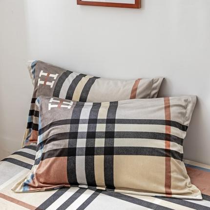 纽缦 2020新款信封枕套一对 布鲁斯