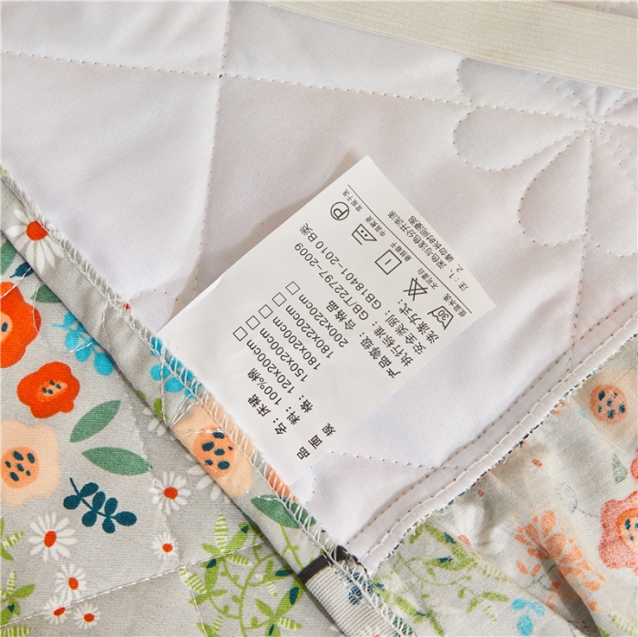 91家纺网 家纺一手货源 找家纺 十个点家纺 2022新款全棉蕾丝夹棉单床裙 花海迷情