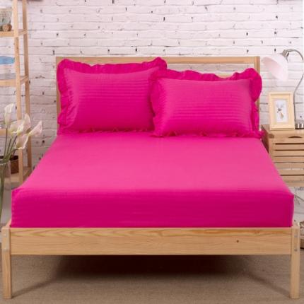 91家纺网 家纺一手货源 找家纺 （总）爱妮玖玖 2019全棉缎条单层床笠