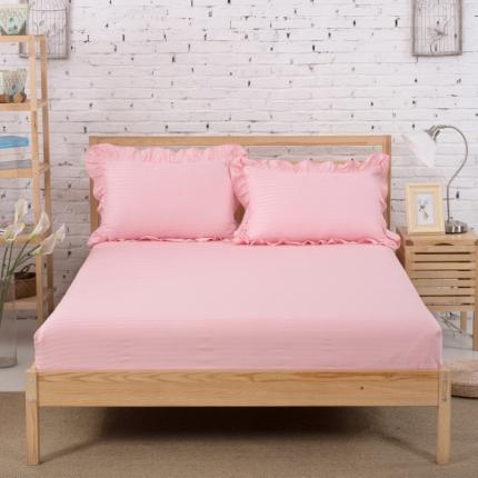 91家纺网 家纺一手货源 找家纺 （总）爱妮玖玖 2019全棉缎条单层床笠