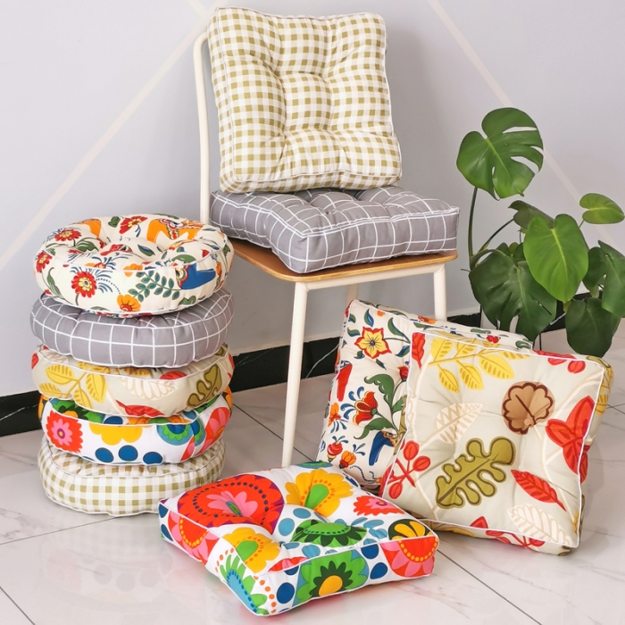 91家纺网 家纺一手货源 找家纺 （总）李帅家居 新款全棉帆布坐垫日式榻榻米垫躺椅垫跪拜垫椅子垫沙发垫