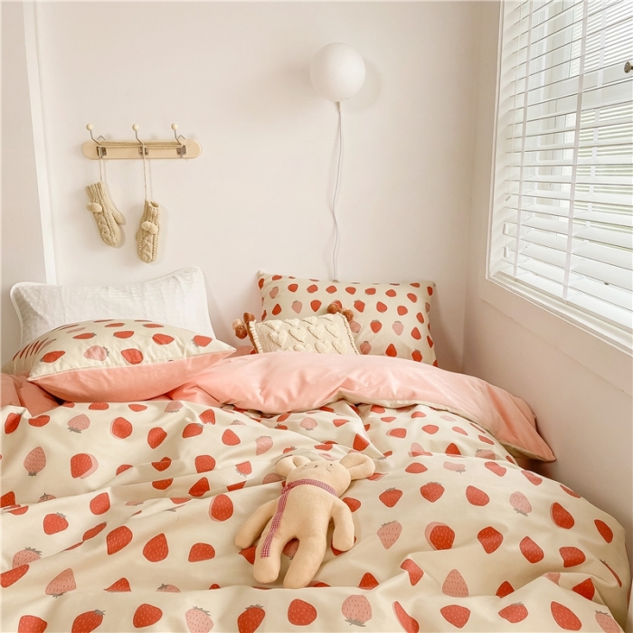 91家纺网 家纺一手货源 找家纺 （总）棉眠 2020新品棉加绒A版纯棉B版水晶绒四件套