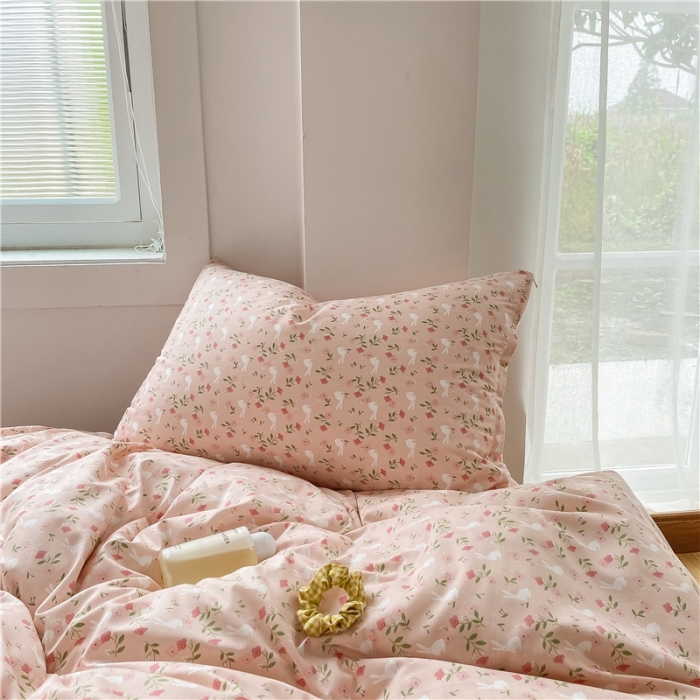 91家纺网 家纺一手货源 找家纺 棉眠 2020新品棉加绒A版纯棉B版水晶绒四件套 瑞贝卡棉加绒