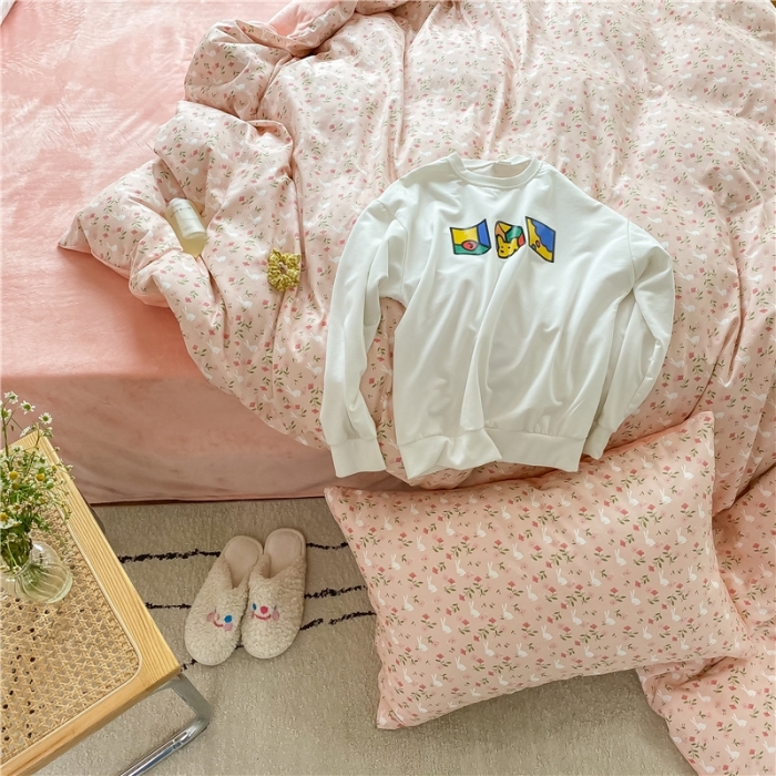 91家纺网 家纺一手货源 找家纺 棉眠 2020新品棉加绒A版纯棉B版水晶绒四件套 瑞贝卡棉加绒