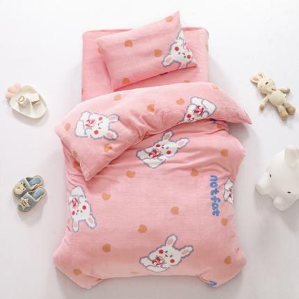 91家纺网 家纺一手货源 找家纺 （总）鱼宝 2020新款小版牛奶绒婴童套件多件套