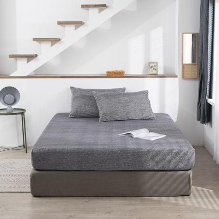 91家纺网 家纺一手货源 找家纺 （总）小米笠 2020新款牛奶绒单床笠