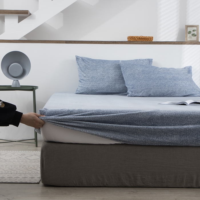 91家纺网 家纺一手货源 找家纺 （总）小米笠 2020新款牛奶绒单床笠